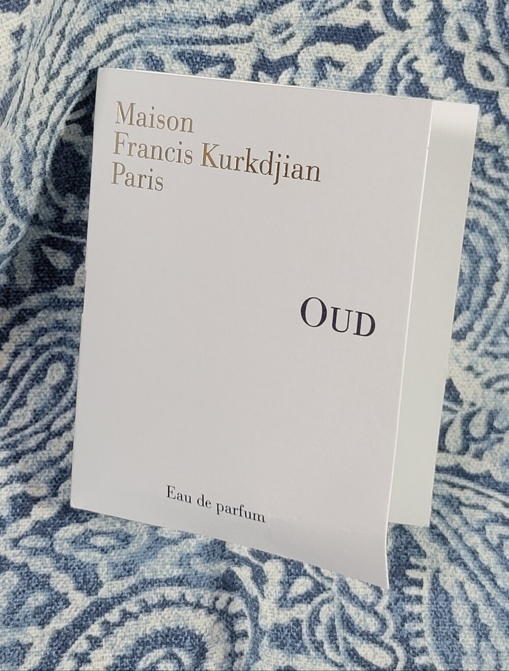Maison Francis Kurkdjian Oud Extrait de Parfum Perfume 2mL/0.06oz